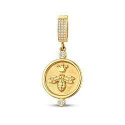 Gold Bee Charm