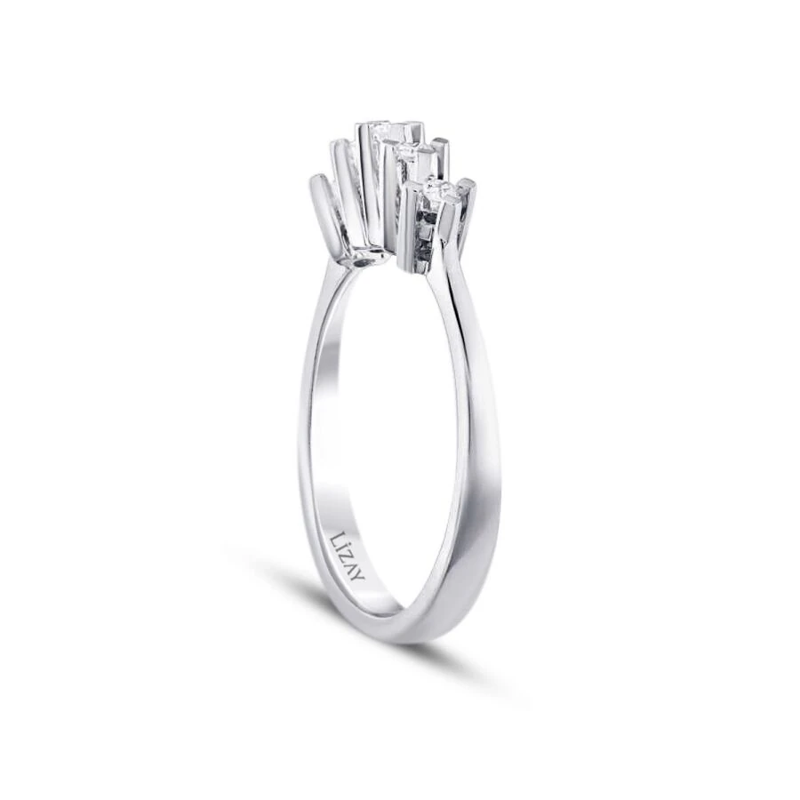 0.15 Carat Diamond Five-Stone Ring