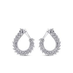 1.38 Carat Diamond Trend Earrings