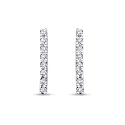 0.79 Carat Diamond Earrings