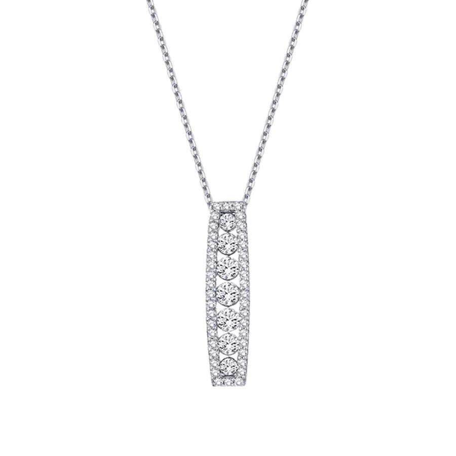 0.49 Carat Diamond Aurora Necklace