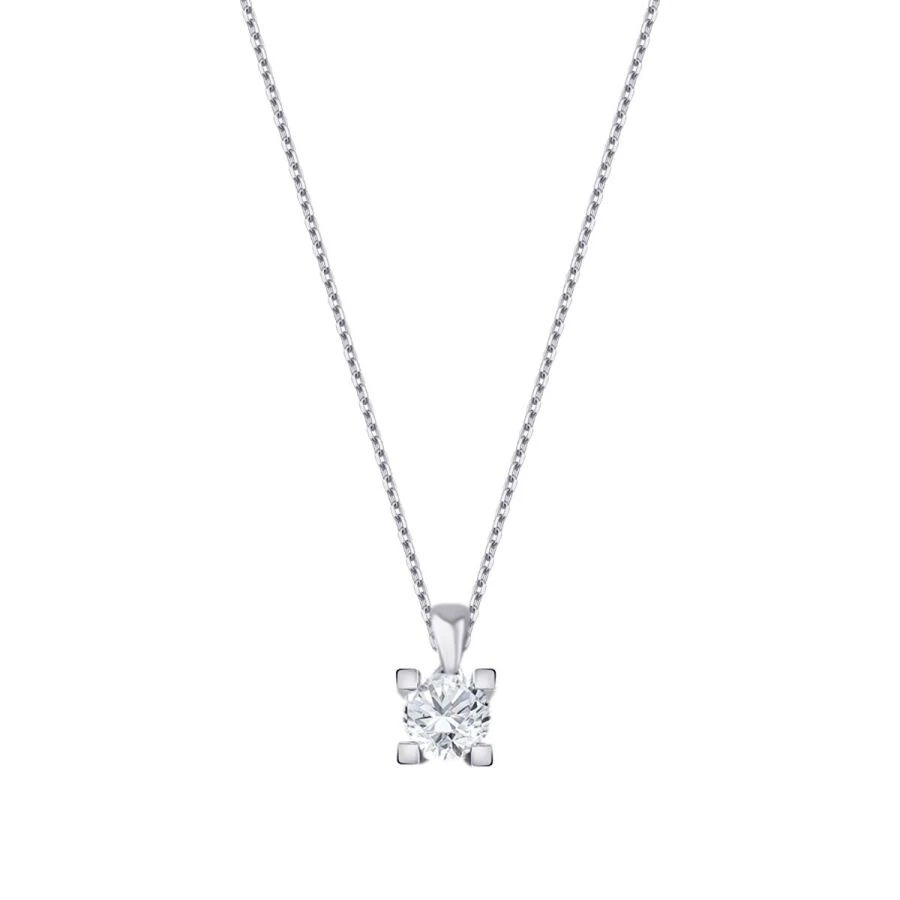 0.50 Carat Diamond Solitaire Necklace