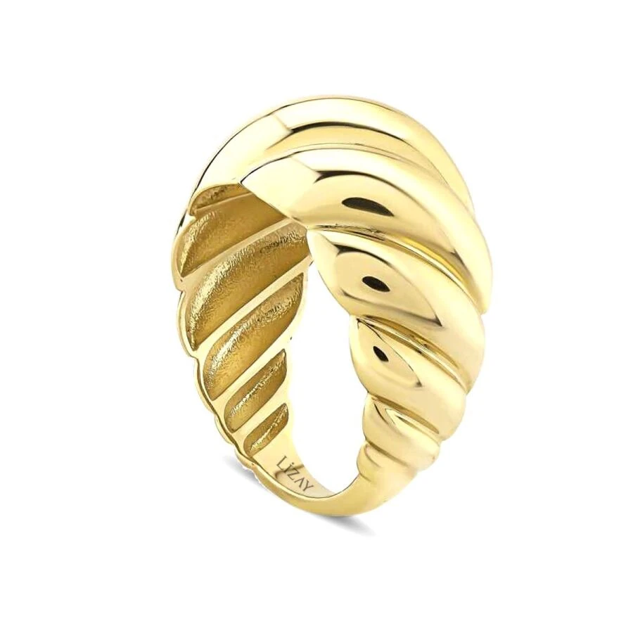 Gold Twisted Ring