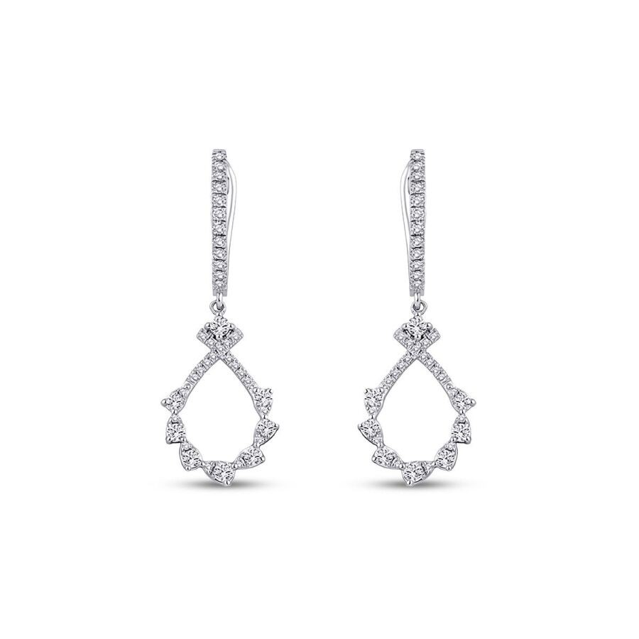 0.58 Carat Diamond Trend Earrings