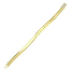 Goldenes Muster Armband