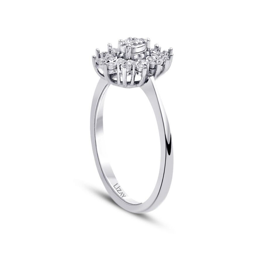 0.09 Carat Diamond Trend Ring