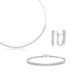 Gold Classic Tennis Set