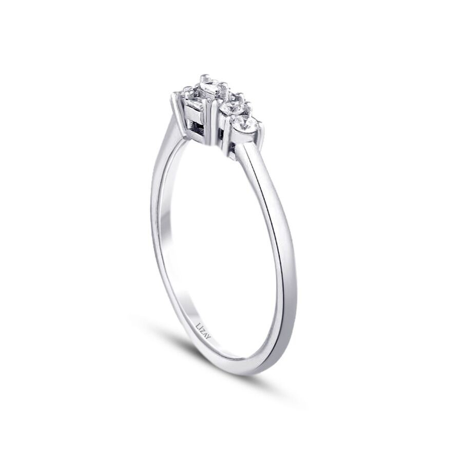 0,21 Karat Diamant Halskette