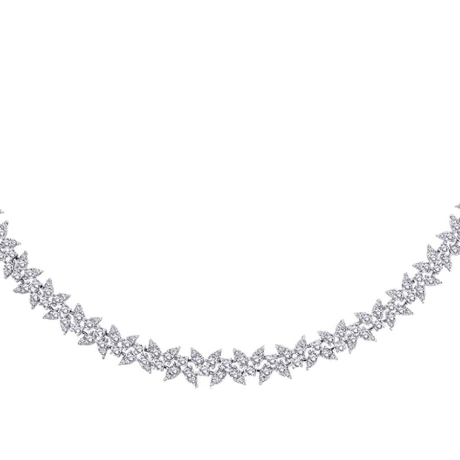 6,80 Karat Diamant Halskette