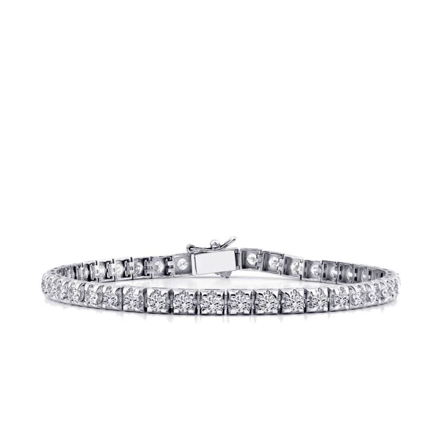 3.70 Carat Diamond Tennis Bracelet