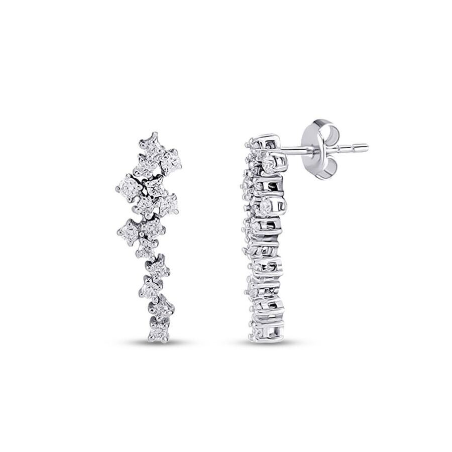 0.67 Carat Diamond Trend Earrings