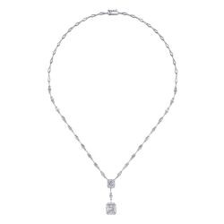 2.39 Carat Diamond Baguette Neckband
