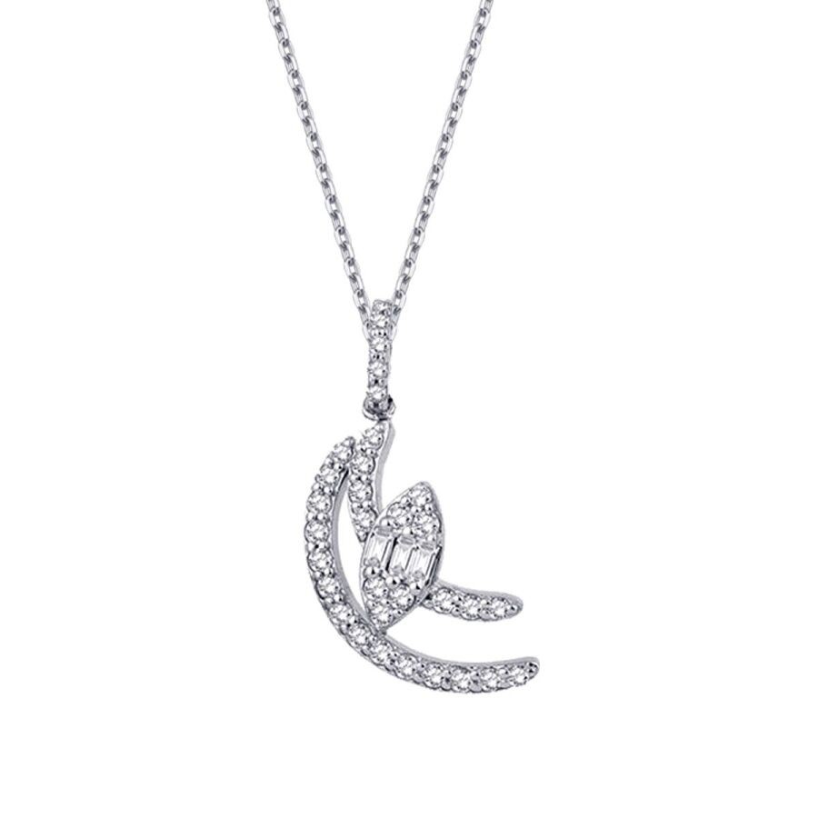 0.21 Carat Diamond Aurora Necklace