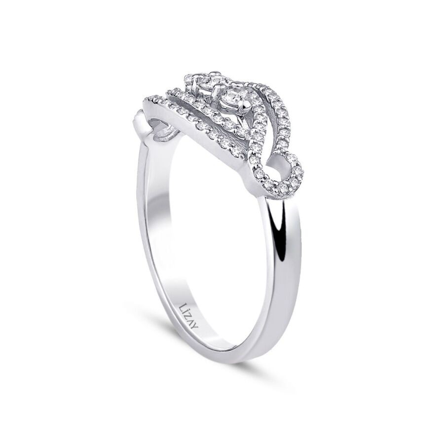 0,45 Karat Diamant Trend Ring