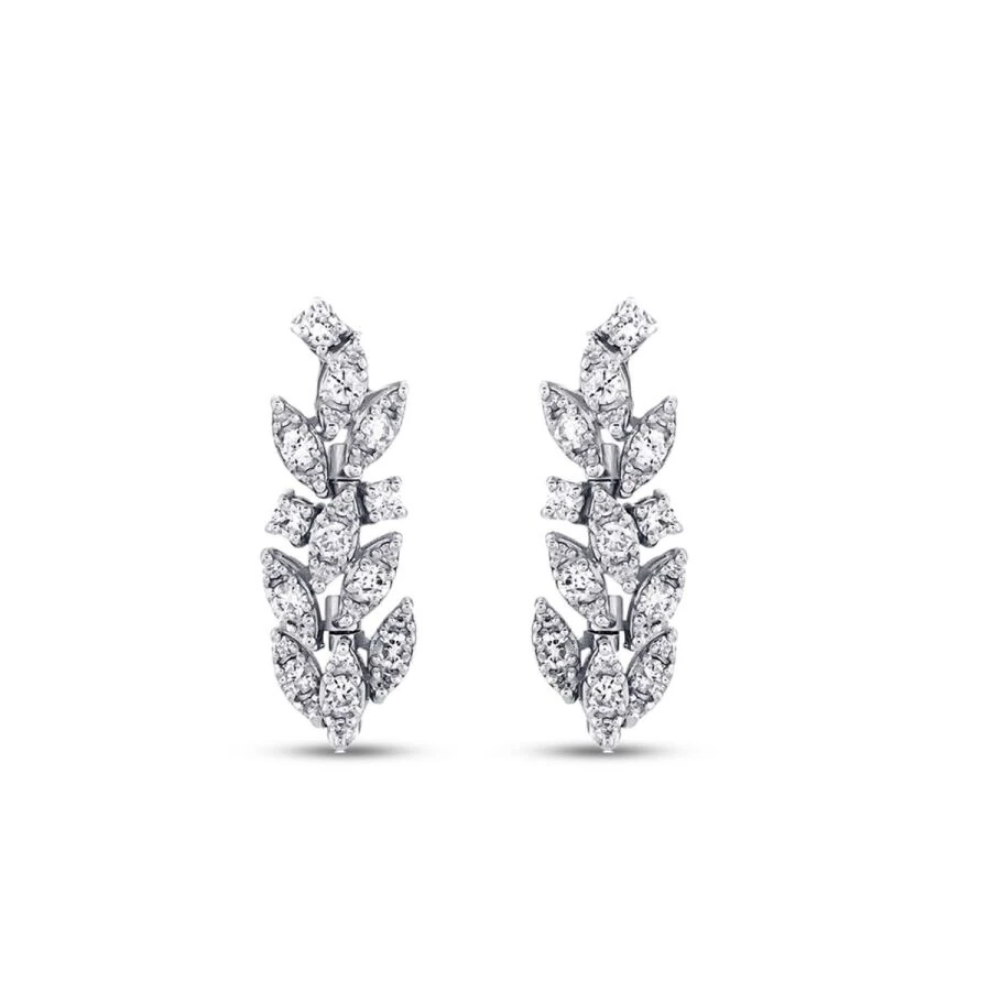 0.58 Carat Diamond Trend Earrings