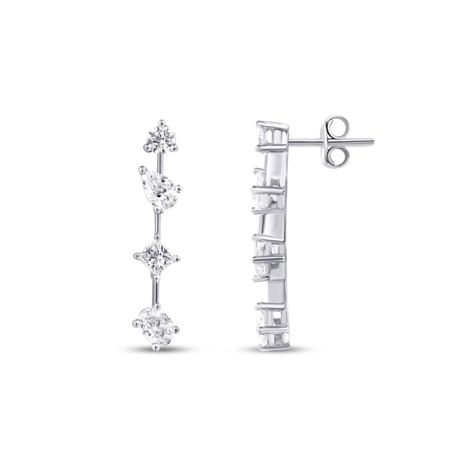 1.56 Carat Diamond Trend Earrings