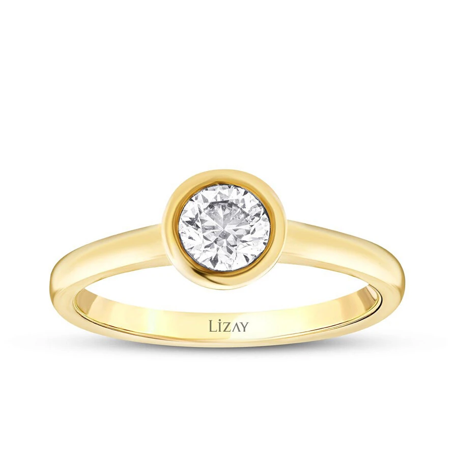 0.50 Carat Diamond Solitaire Engagement Ring