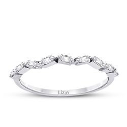 0,20 Karat Diamant Baguette Ring