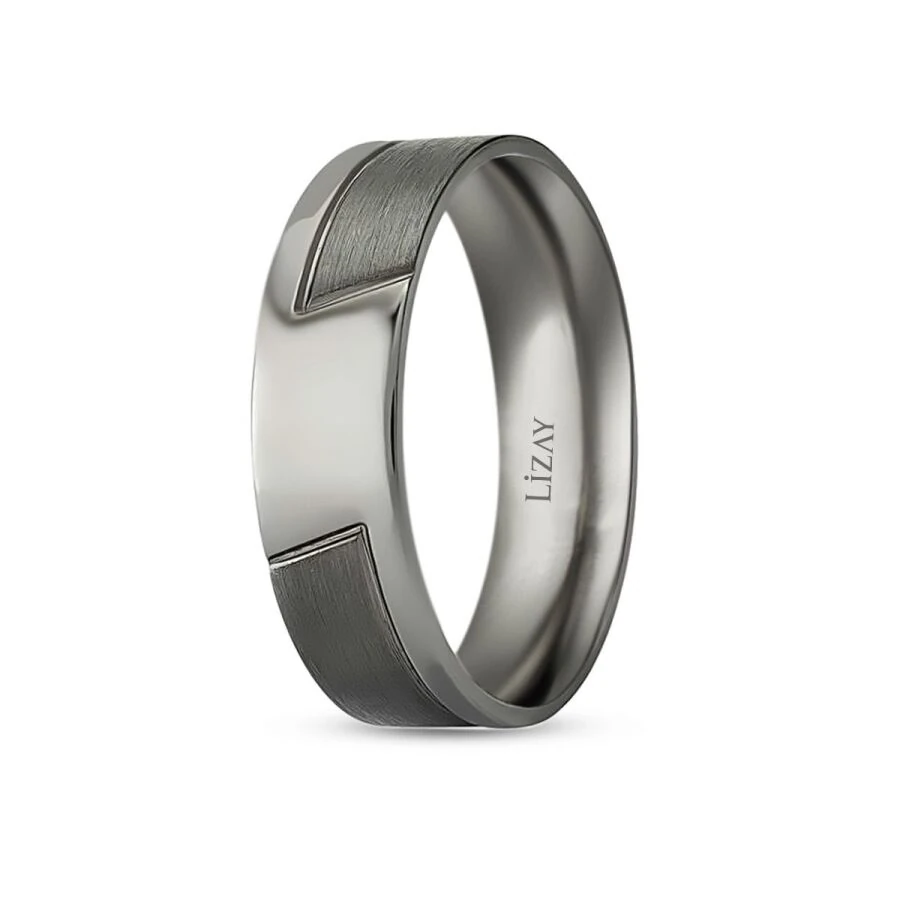 Schwarzer Gold Ehering