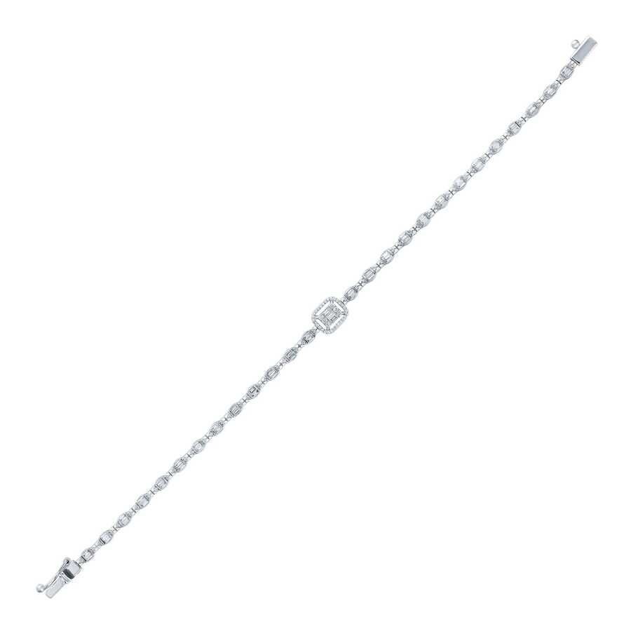 0,94 Karat Diamant Baguette Armband