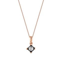 0.10 Carat Diamond Solitaire Necklace