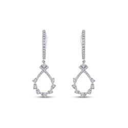 0.58 Carat Diamond Trend Earrings