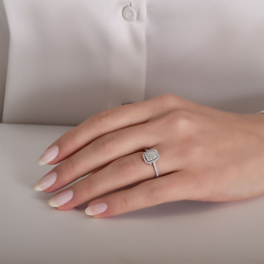 0,43 Karat Diamant Trend Ring