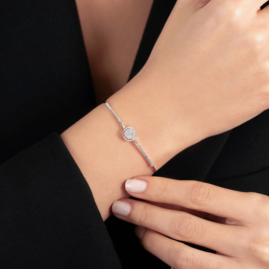 0.21 Carat Diamond Bangle