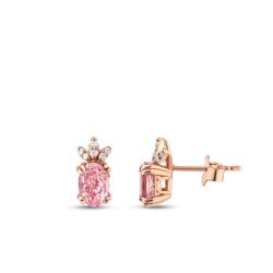 1,55 Karat Diamant Turmalin Ohrringe