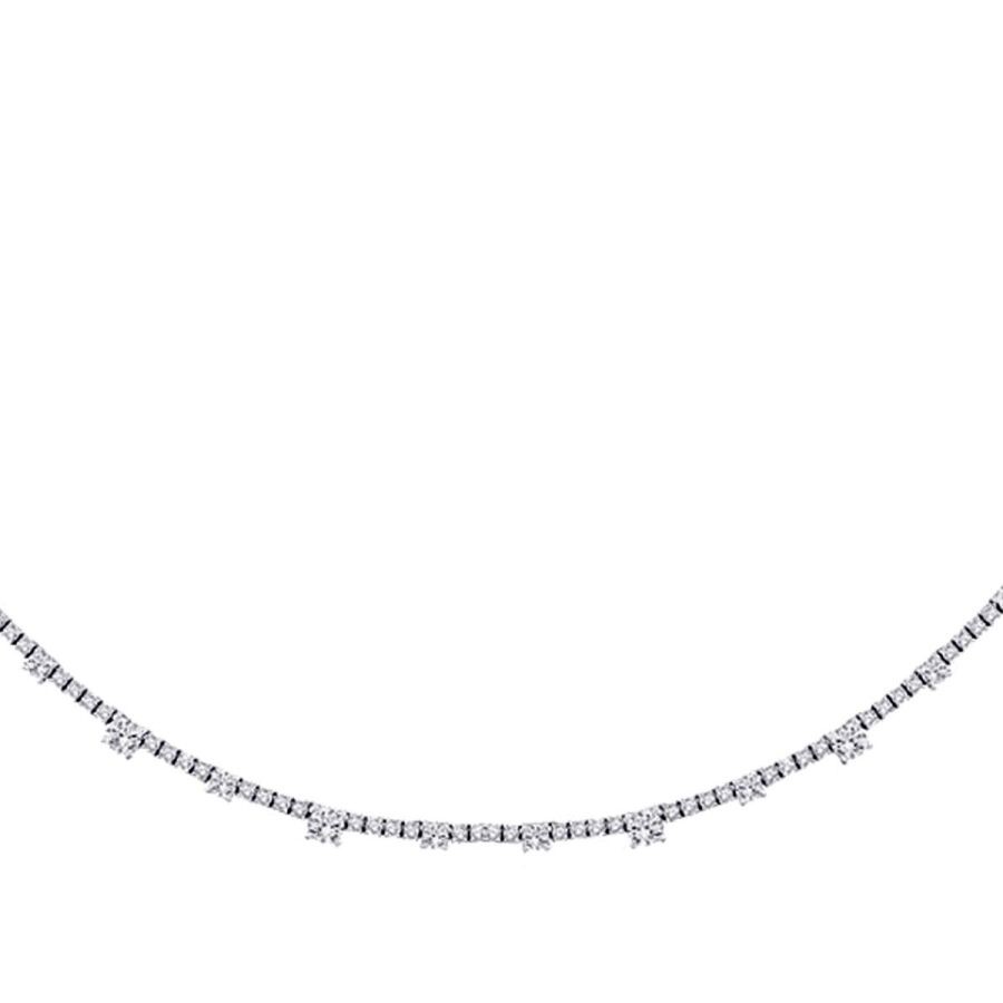 5.42 Carat Diamond Aurora Necklace