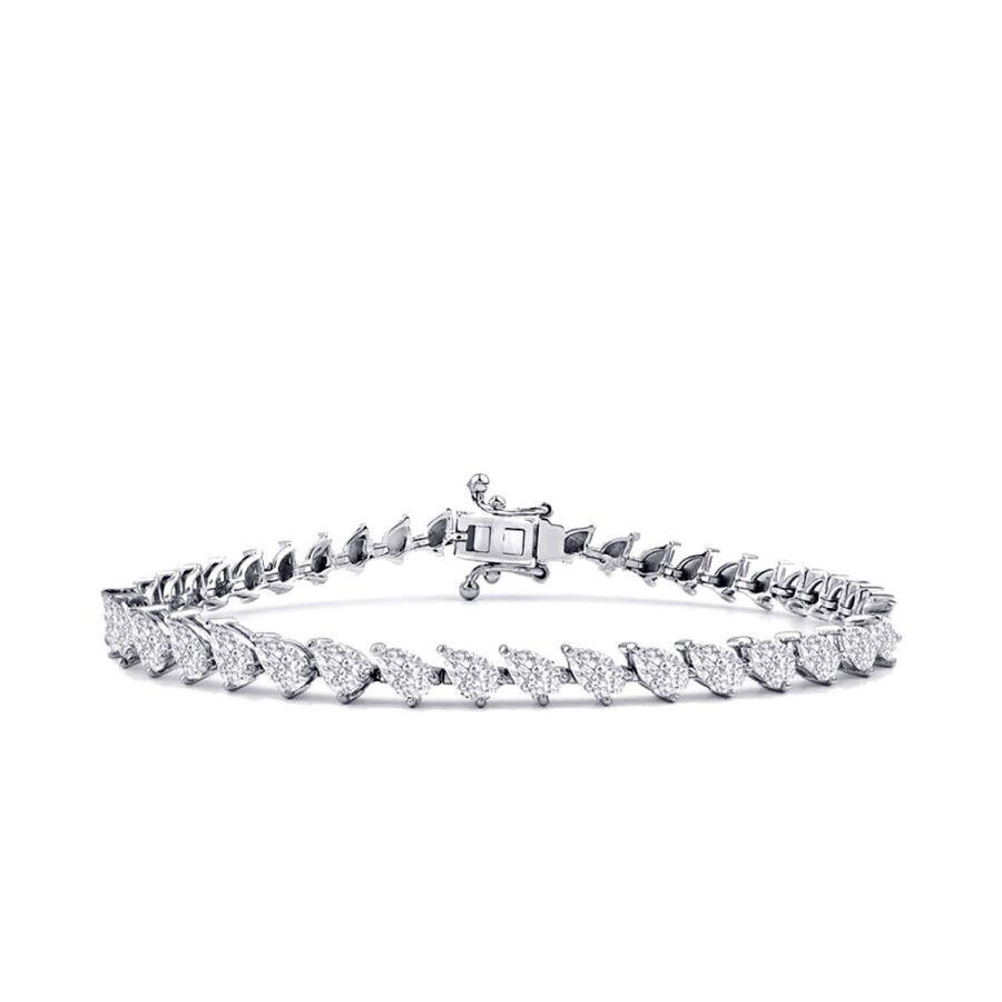 3.34 Carat Diamond Aurora Bracelet