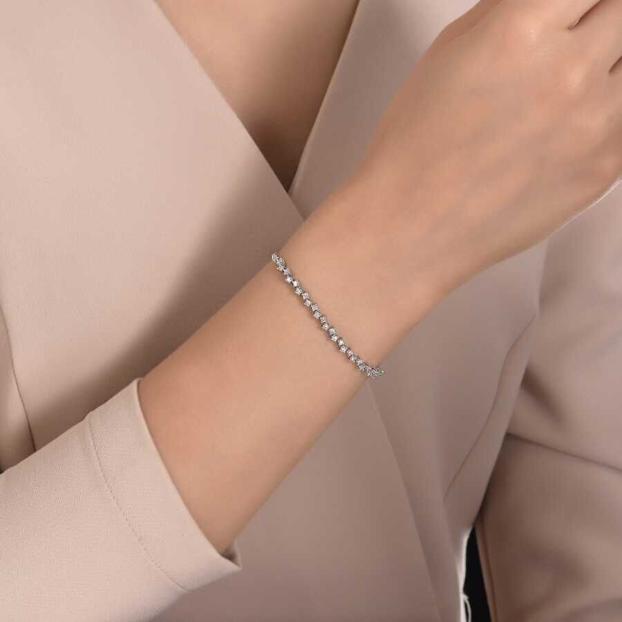 0.76 Carat Diamond Tennis Bracelet