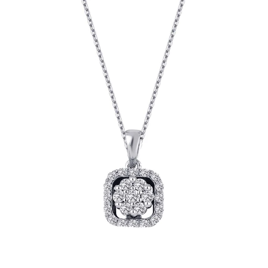 0.19 Carat Diamond Trend Necklace