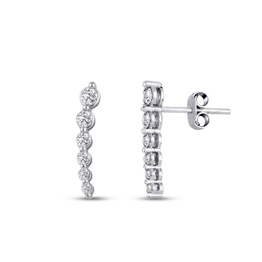 0.46 Carat Diamond Trend Earrings