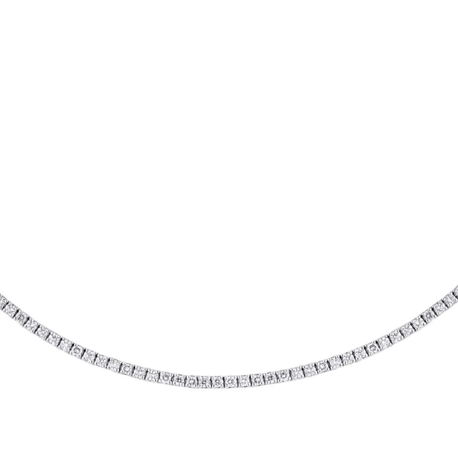 3.35 Carat Diamond Tennis Neckband