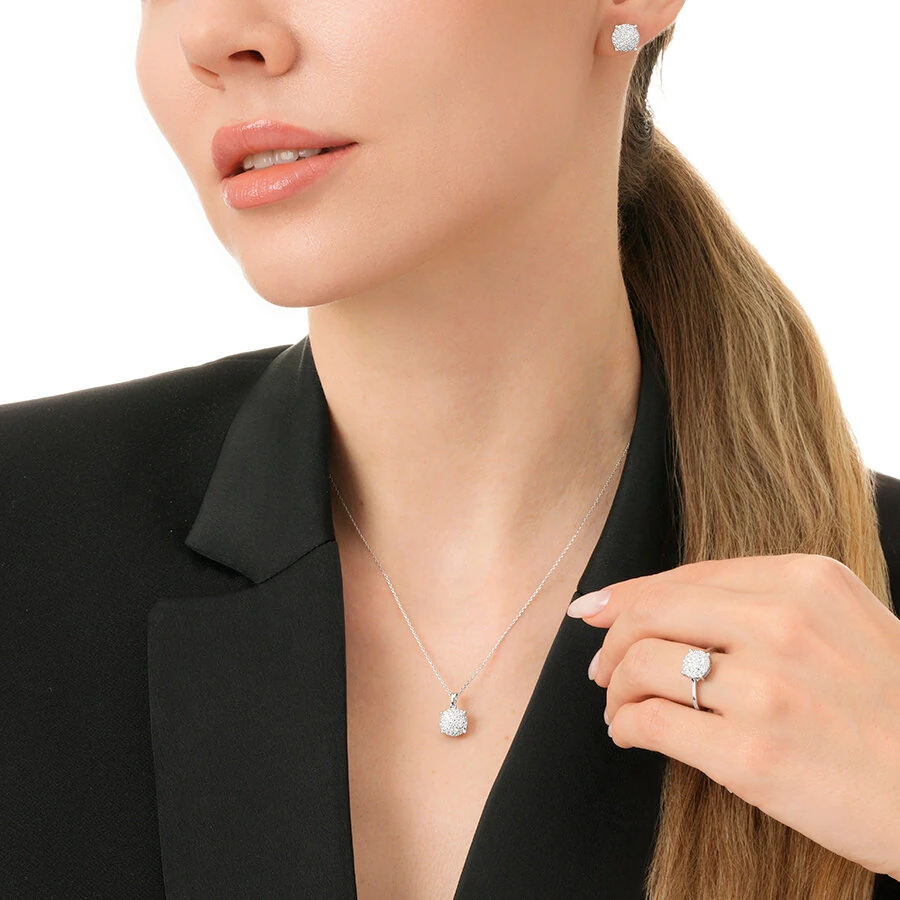 0.35 Carat Diamond Trend Necklace