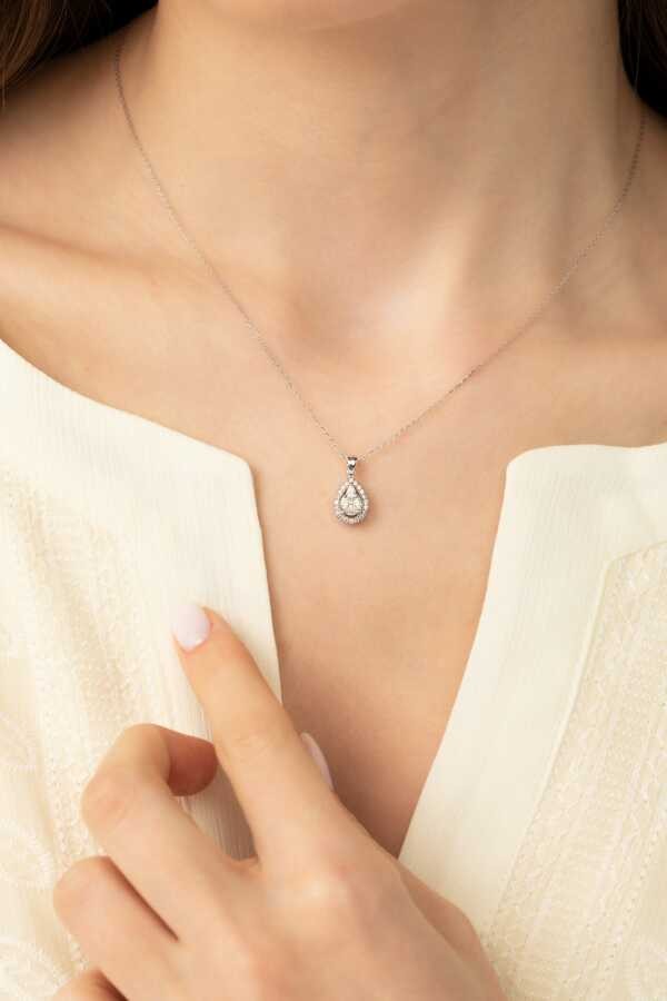0.44 Carat Diamond Trend Necklace