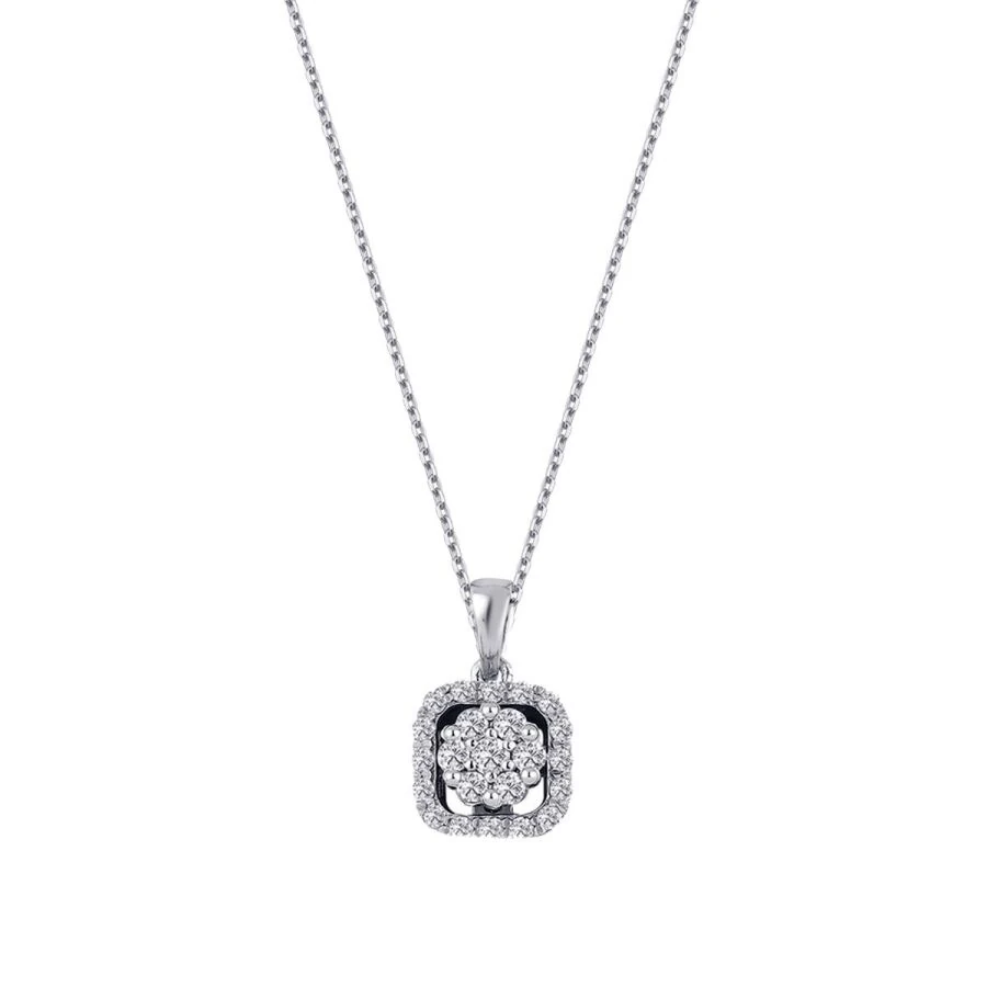 0.19 Carat Diamond Trend Necklace