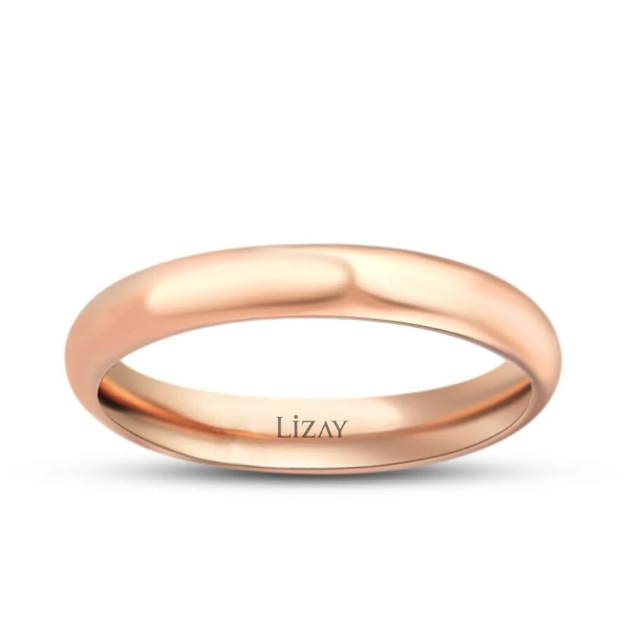 Rose Gold Wedding Band