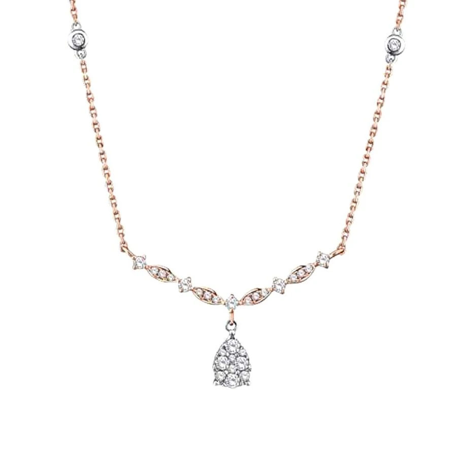 0.32 Carat Diamond Trend Necklace