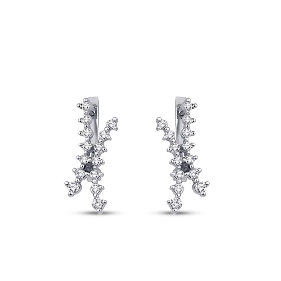 0.38 Carat Diamond Trend Earrings