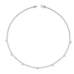 4.02 Carat Diamond Necklace