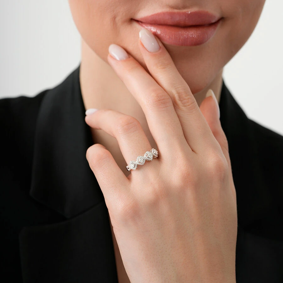 0.53 Carat Diamond Trend Ring