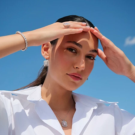 1.62 Carat Diamond Baguette Earrings