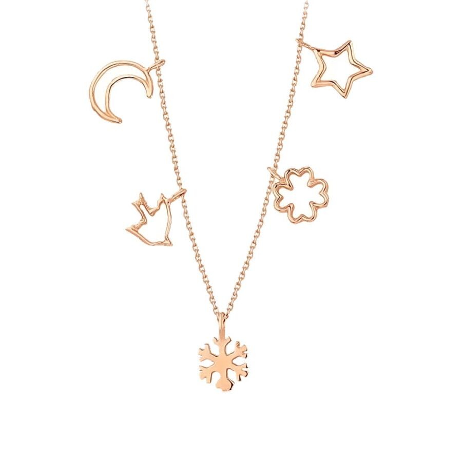 Gold Luck Chain Necklace