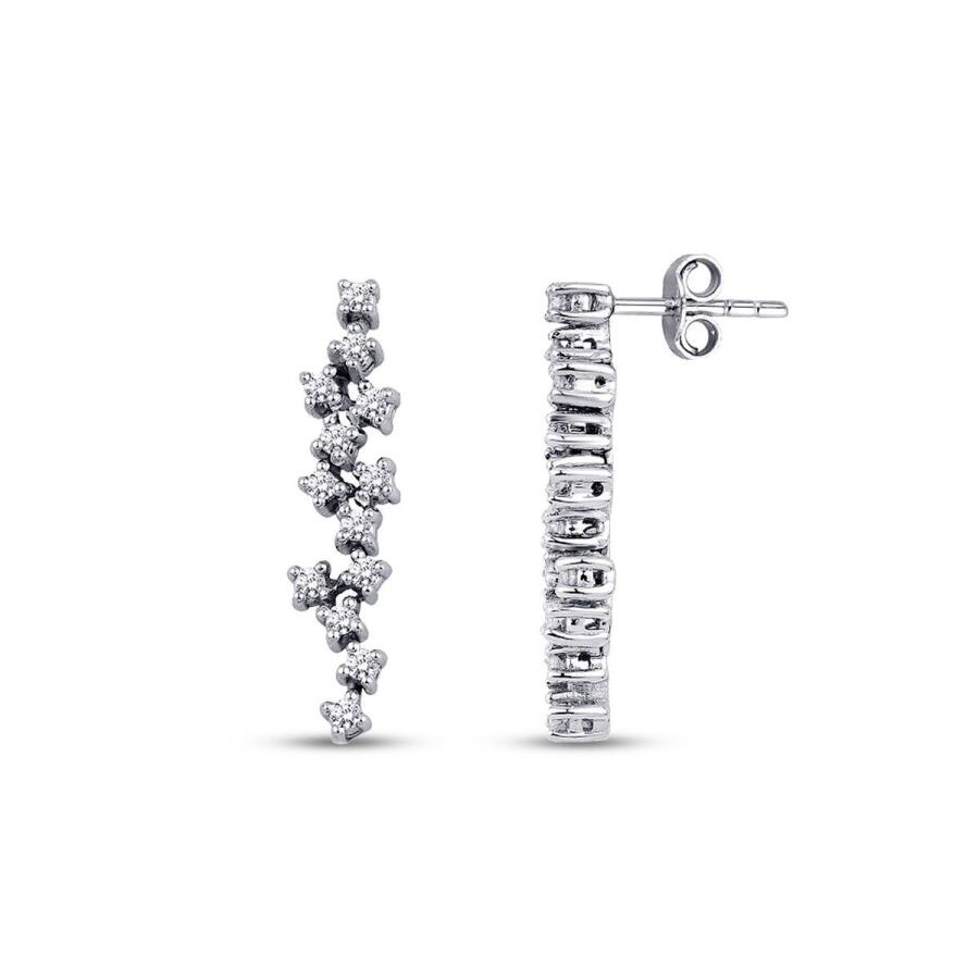 0.44 Carat Diamond Trend Earrings