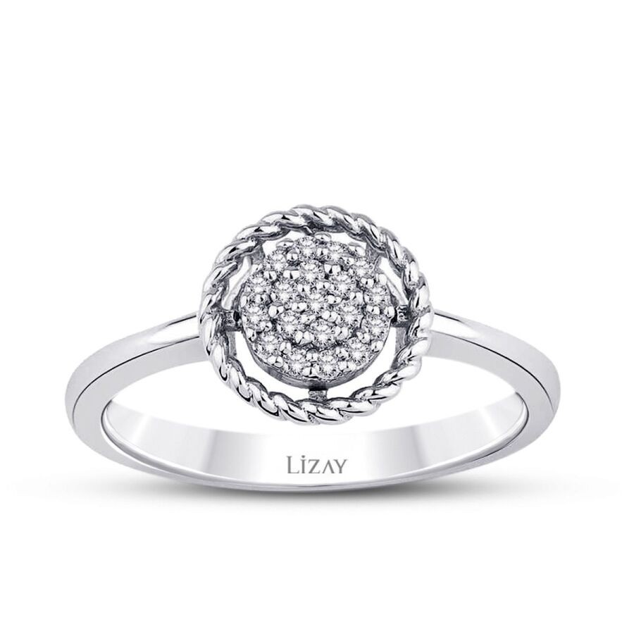 0,17 Karat Diamant Runder Ring