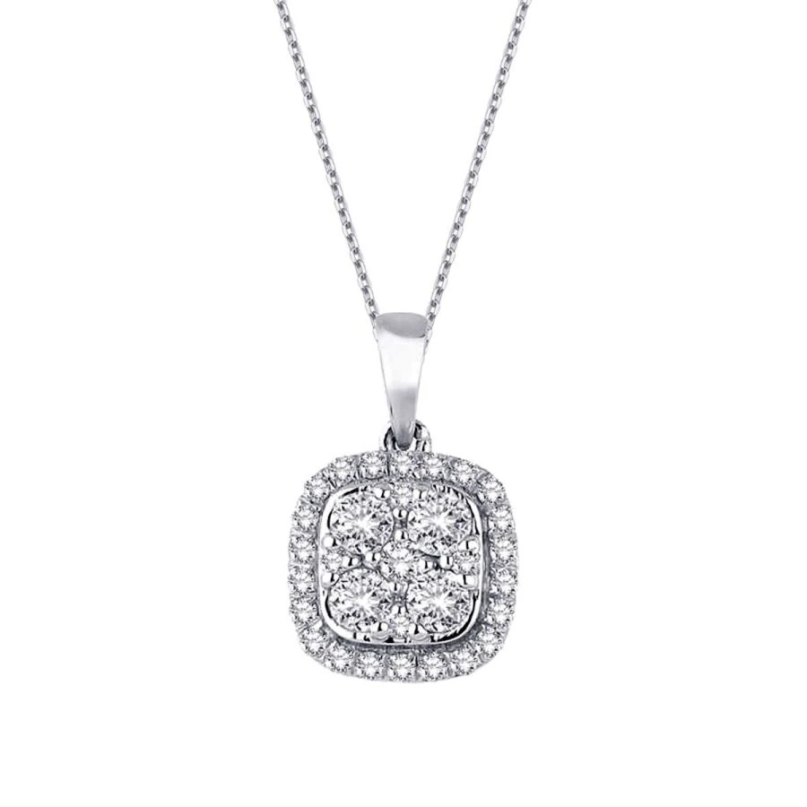 0.43 Carat Diamond Trend Necklace