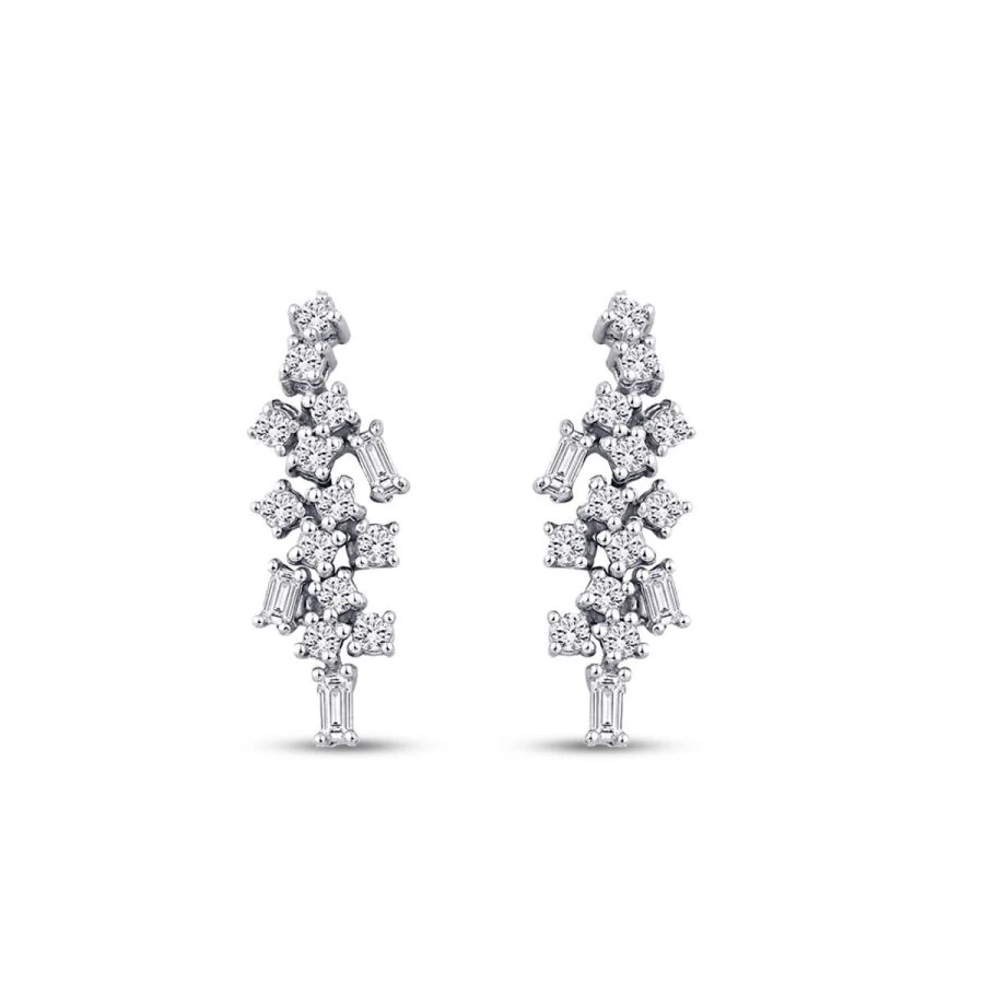0.32 Carat Diamond Trend Earrings