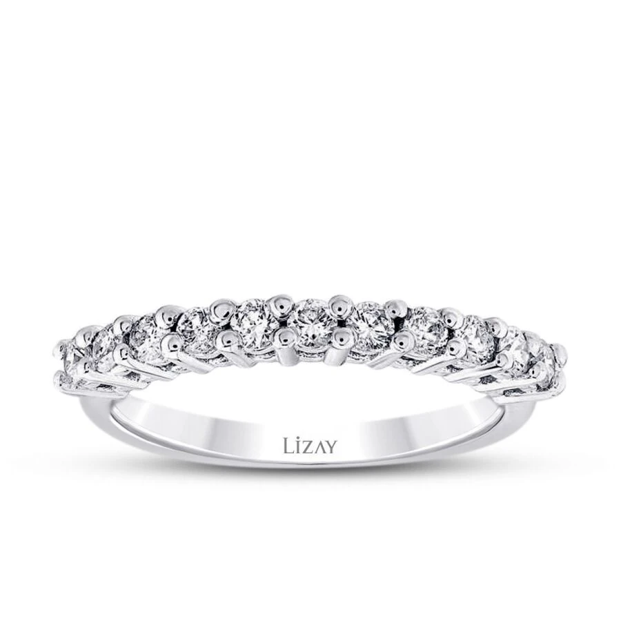 0.38 Carat Diamond Half-Eternity Ring